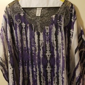 Charming Charlie flowey top